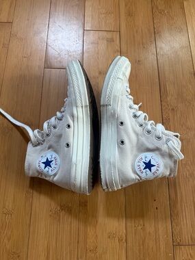 Converse Custom Chuck 70 Women’s Size 8.5 in Natural with Natural Stitching